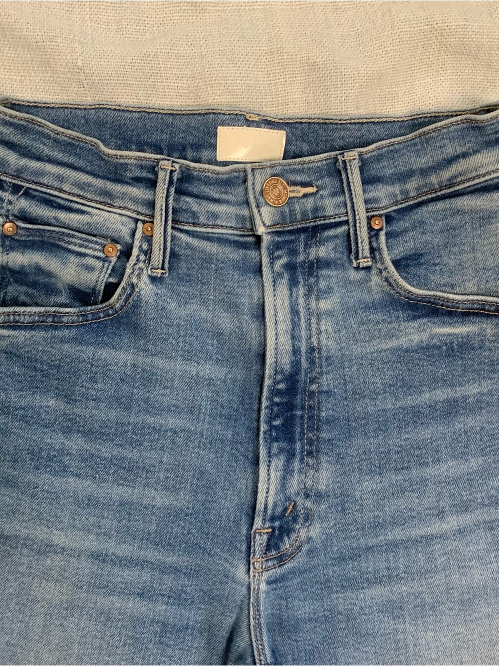 MOTHER The Maven Ankle Fray Bitchin’ size 25 - Picture 4 of 10